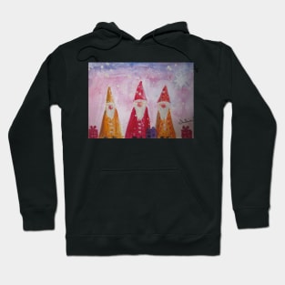 Three Wise Gnomes Hoodie